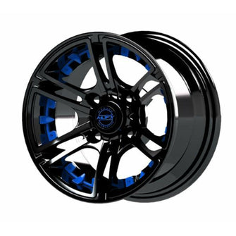 Lakeside Buggies MadJax® Blue Wheel Inserts for 10x7 Mirage Wheel- 19-071-BLU MadJax Wheel Accessories