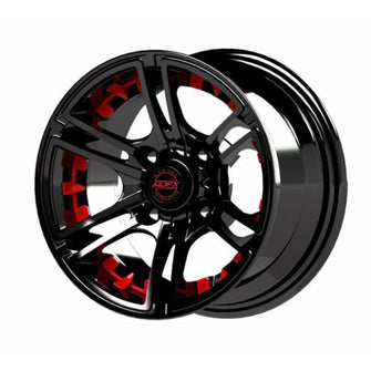 Lakeside Buggies MadJax® Red Wheel Inserts for 14x7 Mirage Wheel- 19-073-RED MadJax Wheel Accessories