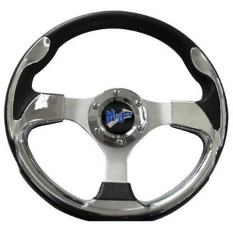 Lakeside Buggies MadJax® 13” Chrome Ultra2 Steering Wheel- 06-017 MadJax Steering accessories
