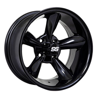 Lakeside Buggies 12x7 GTW® Godfather Wheel - Black- 19-239 GTW Wheels