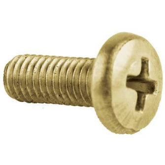 Lakeside Buggies Brass Screw. For Male Pin In PowerWise™ Charger DC Plug Housing- 14452 Lakeside Buggies Direct Hardware