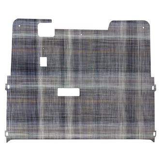 Lakeside Buggies Chilewich® Premium EZGO TXT Gray Plaid Floor Mat (Years 2001.5-Up)- 03-151 EZGO Floor mats