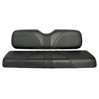 Lakeside Buggies RedDot® Blade Seat Covers for MadJax® Genesis 150 & GTW® Mach Rear Seat Kits – Black/Black Trexx/Black Carbo- 10-434 MadJax Premium seat cushions and covers
