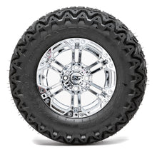Lakeside Buggies 12” GTW Specter Chrome Wheels with 23” Predator A-T Tires – Set of 4- A19-345 GTW Tire & Wheel Combos