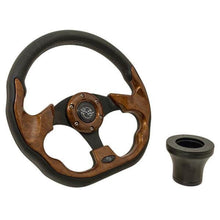 Lakeside Buggies EZGO Woodgrain Racer Steering Wheel Kit 94.5-Up- 06-085 GTW Steering accessories