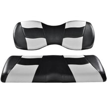 Lakeside Buggies MadJax® Deluxe Riptide Black/White Two-Tone Genesis 250/300 Seat Cushions- 10-170P MadJax Seat kits
