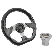 Lakeside Buggies Club Car DS Carbon Fiber Racer Steering Wheel Kit- 06-070 GTW Steering accessories