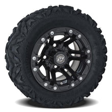 Lakeside Buggies Set of (4) GTW® 10 inch Specter Matte Black Wheels on Barrage Mud Tires- A19-148 GTW Tire & Wheel Combos