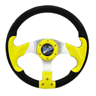 Lakeside Buggies MadJax® 13” Yellow and Black Razor Steering Wheel- 06-008 MadJax Steering accessories