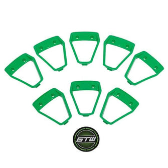 Lakeside Buggies GTW® Green Wheel Inserts for 12x7 Nemesis Wheel- 19-098-GRN GTW Wheel Accessories