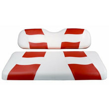 Lakeside Buggies MadJax® Riptide White/Red Two-Tone Genesis 150 Rear Seat Cushions- 10-143P MadJax Seat kits