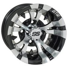 Lakeside Buggies GTW® Vampire 12x7 Machined & Black Wheel (3:4 Offset)- 19-165 GTW Wheels