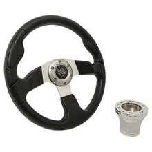 Lakeside Buggies Club Car Precedent Black Sport Steering Wheel Kit- 06-107 GTW Steering accessories