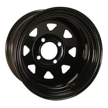 Lakeside Buggies 12″ Spoke Glossy Black Steel Wheel (2:5 Offset)- 55049 GTW Wheels