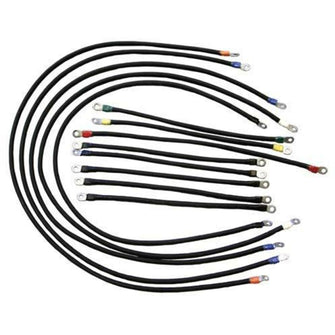 Lakeside Buggies Club Car DS Electric 600-Volt Heavy-Duty 4-Gauge Weld Cable Set (Years 1996-Up)- 1247 Club Car Battery accessories