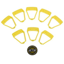 Lakeside Buggies GTW® Yellow Wheel Inserts for 12x7 Nemesis Wheel- 19-098-YEL GTW Wheel Accessories