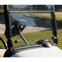 Lakeside Buggies Clear EZGO RXV Folding Windshield With Rubber Trim (Years 2008-Up)- 6020 EZGO Windshields