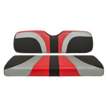 Lakeside Buggies RedDot® Blade Rear Seat Covers for MadJax® Genesis 250/300 Seat Kits – Red / Silver / Black Carbon Fiber- 10-296 MadJax Premium seat cushions and covers