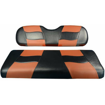Lakeside Buggies MadJax® Riptide Black/Moroccan Two-Tone Genesis 150 Rear Seat Covers- 10-128 MadJax Premium seat cushions and covers