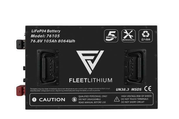 76 Volt 105 AH Fleet Lithium Battery Fleet Lithium Individual Batteries undefined