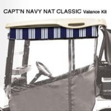 Lakeside Buggies Club Car DS Navy/Natural Classic Chameleon Valance- 47802 Club Car Valances
