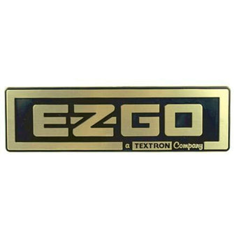 Lakeside Buggies EZGO Medalist / TXT Gold / Black Nameplate (Universal Fit)- 6135 EZGO Front body