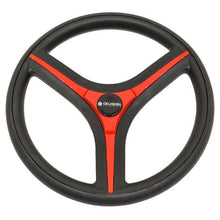 Lakeside Buggies Gussi Italia® Brenta Black/Red Steering Wheel (Models Yamaha G16-Drive 2)- 06-139 Gussi Steering accessories
