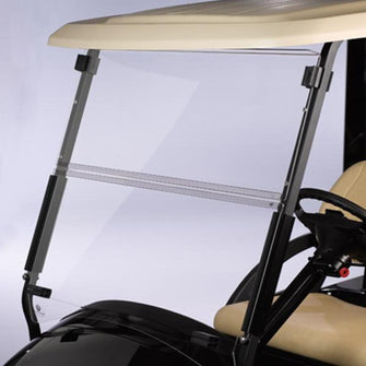 Lakeside Buggies Clear Club Car DS Impact-Resistant Folding Windshield (Years 2000-Up)- 35346 Club Car Windshields