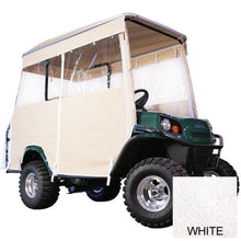 Lakeside Buggies White 4-Passenger Track Style Vinyl Enclosure For Yamaha G29/Drive w/116″ Stretch/Eagle Top w/Sweater Basket- 62624 RedDot Enclosures