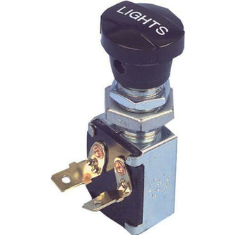 Lakeside Buggies Push-Pull Light Switch With Two Male Spade Terminals- 2452 Lakeside Buggies Direct Light switches