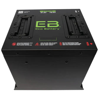 Eco Lithium Battery Complete Bundle for Club Car DS 51V 72Ah - Cube Eco Battery Parts and Accessories