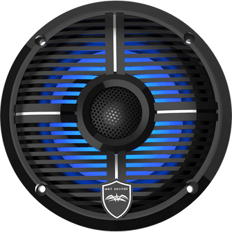 Lakeside Buggies REVO 6 XW-B | Wet Sounds High Output Component Style 6.5" Marine Coaxial Speakers- REVO 6-XWB Wet Sounds Golf Cart Audio