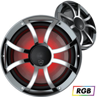 Lakeside Buggies REVO CX-10 XS-G-SS | Wet Sounds High Output Component Style 10" Marine Coaxial Speakers- REVO CX-10 XS-G-SS S2 Wet Sounds Golf Cart Audio