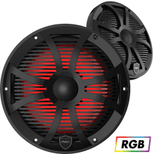 Lakeside Buggies REVO 8 SW-B | Wet Sounds High Output Component Style 8" Marine Coaxial Speakers- REVO 8-SWB Wet Sounds Golf Cart Audio