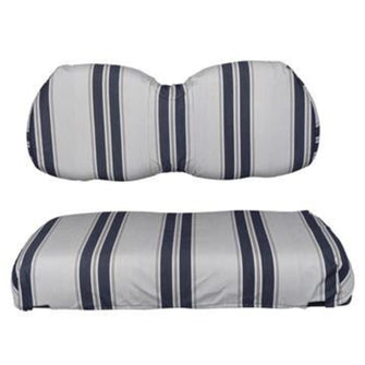 Lakeside Buggies SC CC PREC 4916 NAVY TAUPE FANCY- 48228 RedDot Premium seat cushions and covers