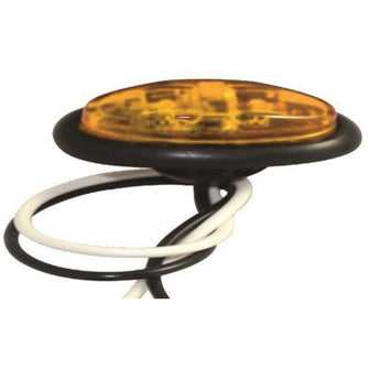 Lakeside Buggies Amber Mini Oval Marker Light With Bare Wire Ends- 31754 Lakeside Buggies Direct Taillights