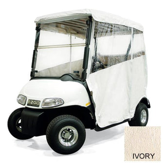 Lakeside Buggies Ivory 3-Sided Over-The-Top 2-Passenger Vinyl Enclosure for Yamaha G29/Drive- 45920 RedDot Enclosures