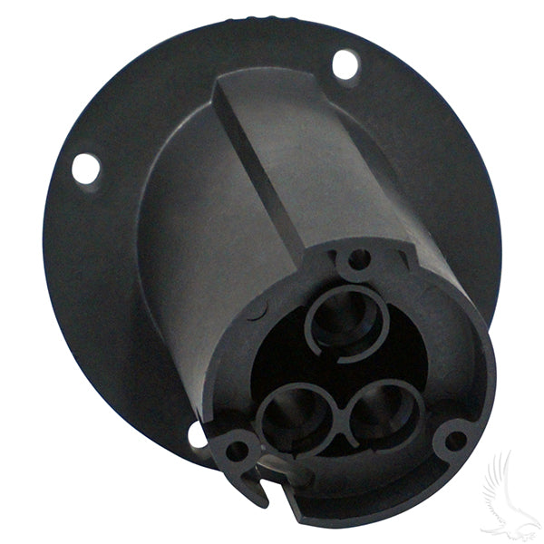 Lakeside Buggies Receptacle Bezel, DC, Club Car DS 48V Electric 95+- CGR-085 Lakeside Buggies NEED TO SORT