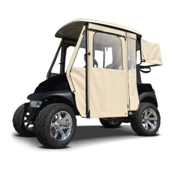 Door Max Sunbrella Enclosure for Yamaha G29 (Drive) – Linen PN# 65019 Red Dot 