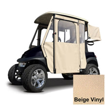 Door Max Vinyl Enclosure for E-Z-GO RXV – Beige PN# 65015 Red Dot 