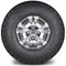 Lakeside Buggies MODZ 10" Vampire Gunmetal Wheels & Street Tires Combo- G1-5102-GM STREET OPTION Modz Tire & Wheel Combos