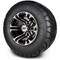 Lakeside Buggies MODZ 10" Enforcer Machined Black Wheels & Street Tires Combo- G1-5111-MB STREET OPTION Modz Tire & Wheel Combos