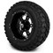 Lakeside Buggies MODZ 12" Ambush Glossy Black Wheels & Off-Road Tires Combo- G1-5200-GB OFF-ROAD OPTION Modz Tire & Wheel Combos