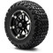 Lakeside Buggies MODZ 12" Aftershock Machined Black Wheels & Off-Road Tires Combo- G1-5210-MB OFF-ROAD OPTION Modz Tire & Wheel Combos