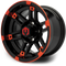 Lakeside Buggies MODZ Aftershock Red & Black 12" Golf Cart Wheel- G1-5210-MBR Modz Wheels