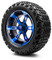 Lakeside Buggies MODZ 14" Ambush Blue and Black Wheels & Off-Road Tires Combo- G1-5400-MBB OFF-ROAD OPTION Modz Tire & Wheel Combos