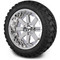 Lakeside Buggies MODZ 14" Assault Chrome Wheels & Off-Road Tires Combo- G1-5401-CM OFF-ROAD OPTION Modz Tire & Wheel Combos