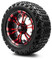 Lakeside Buggies MODZ 14" Vampire Red and Black Wheels & Off-Road Tires Combo- G1-5402-MBR OFF-ROAD OPTION Modz Tire & Wheel Combos