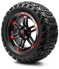 Lakeside Buggies MODZ 14" Aftershock Red and Black Wheels & Off-Road Tires Combo- G1-5410-MBR OFF-ROAD OPTION Modz Tire & Wheel Combos