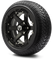 Lakeside Buggies MODZ 14" Gladiator Matte Black Wheels and Street Tires Combo- G1-5413-M STREET OPTION Modz Tire & Wheel Combos